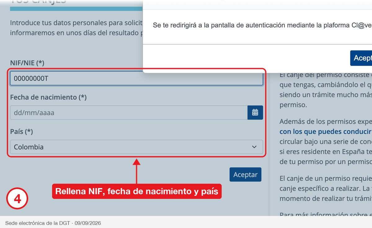 Canje del permiso de conducir extranjero – Paso a paso en la DGT