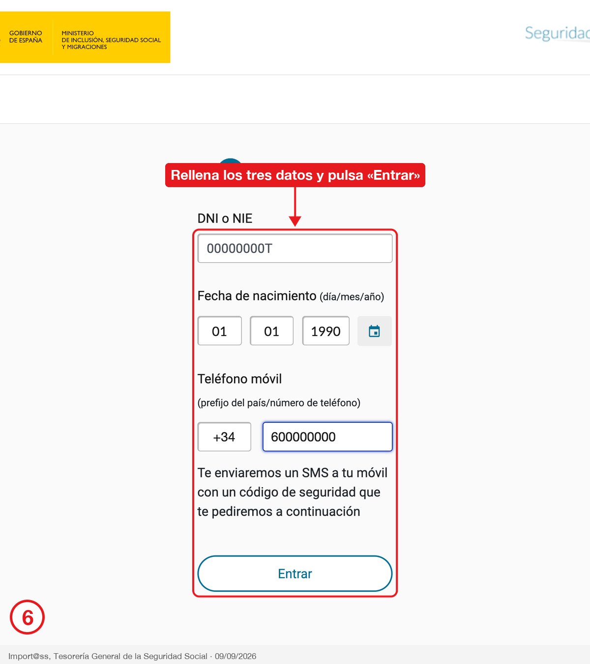 Vida laboral por SMS – Cómo descargar el informe sin certificado digital
